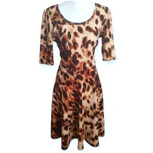 LULAROE Leopard Print Women's Dress Sz.XL EUC